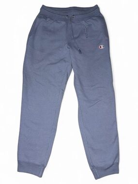 Champion powder Blue Jogger Bottoms - Cozy Drawstring Sweatpants